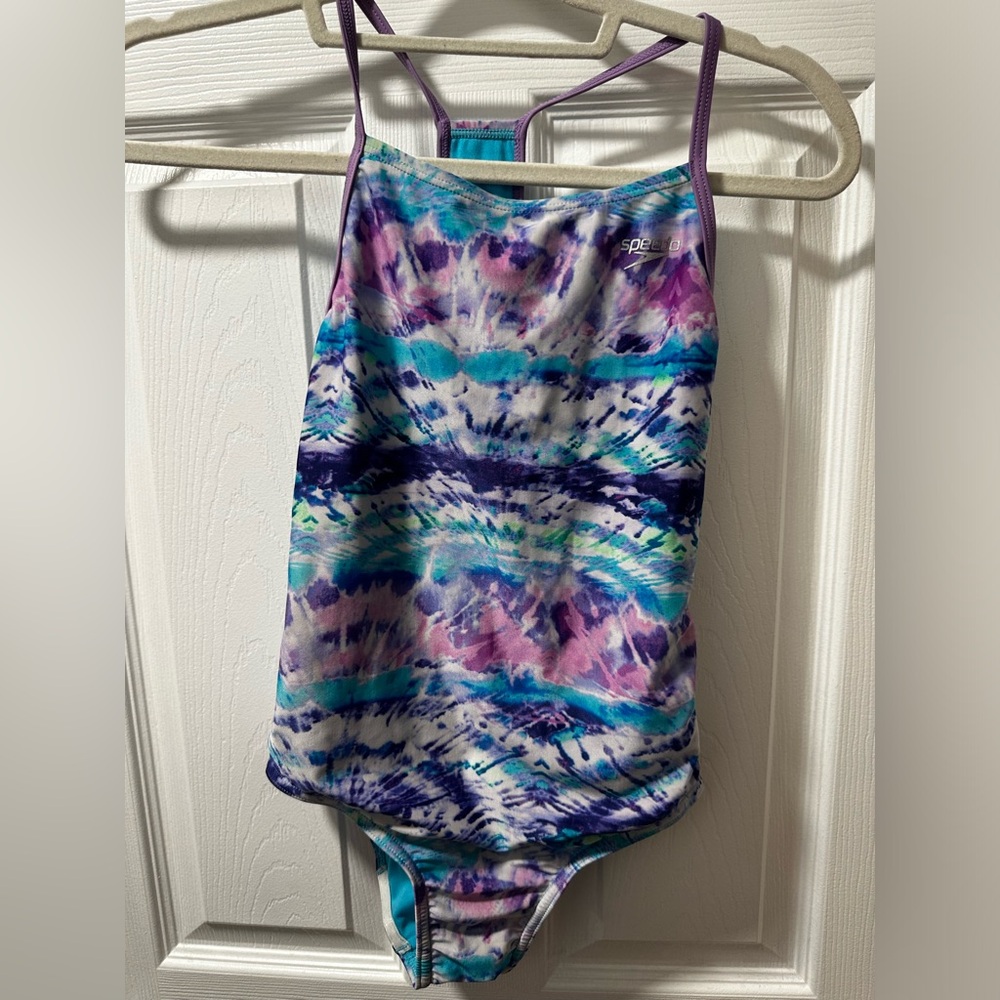 Speedo Tie-Dye Swimsuit